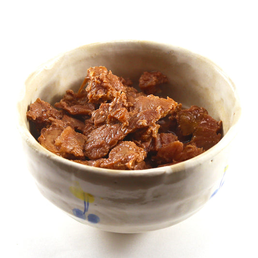 Horse meat retort without water addition
